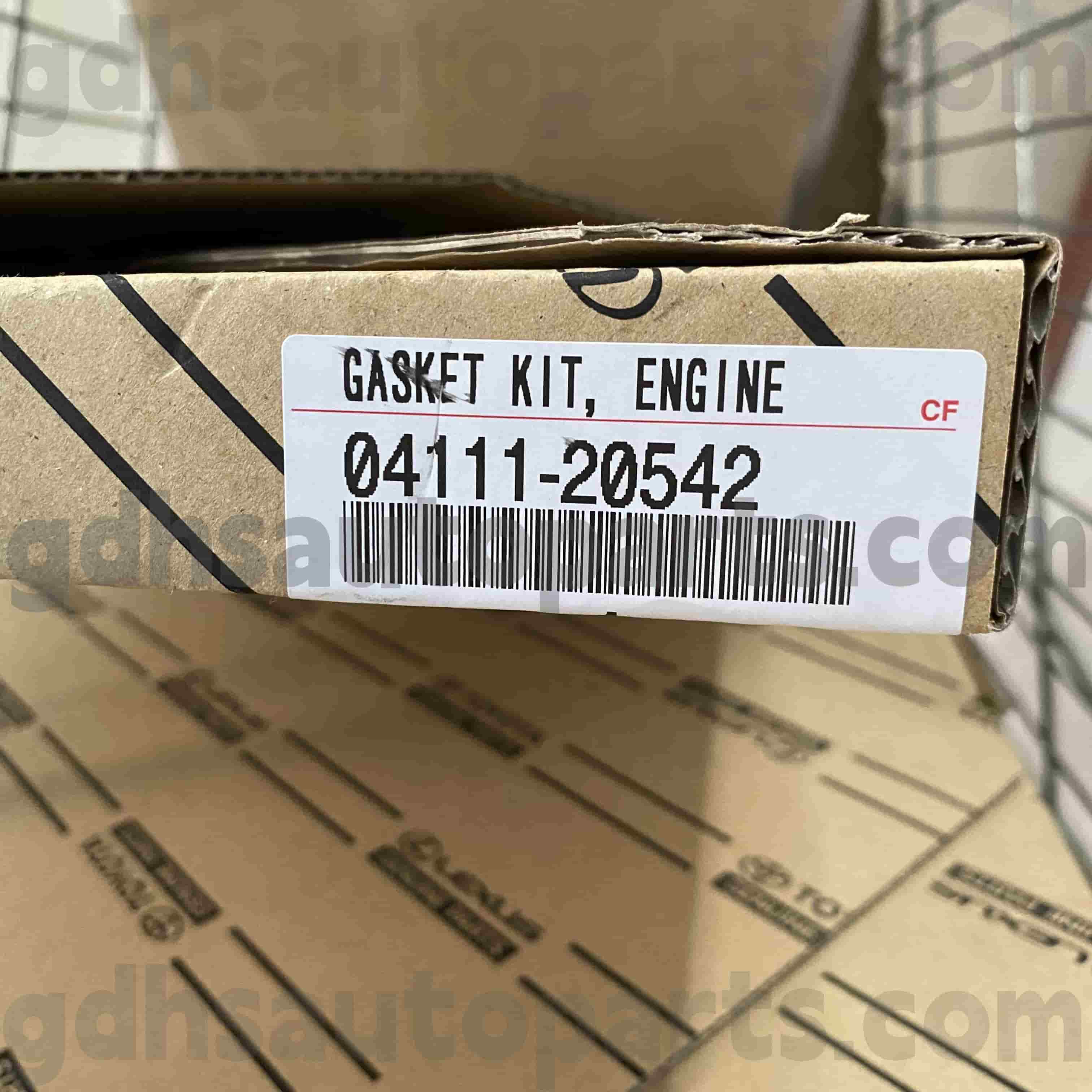 04111-20542 Toyota Orijinal Parçalar Motor Revizyon Kiti Alphard, Alphard G/V için