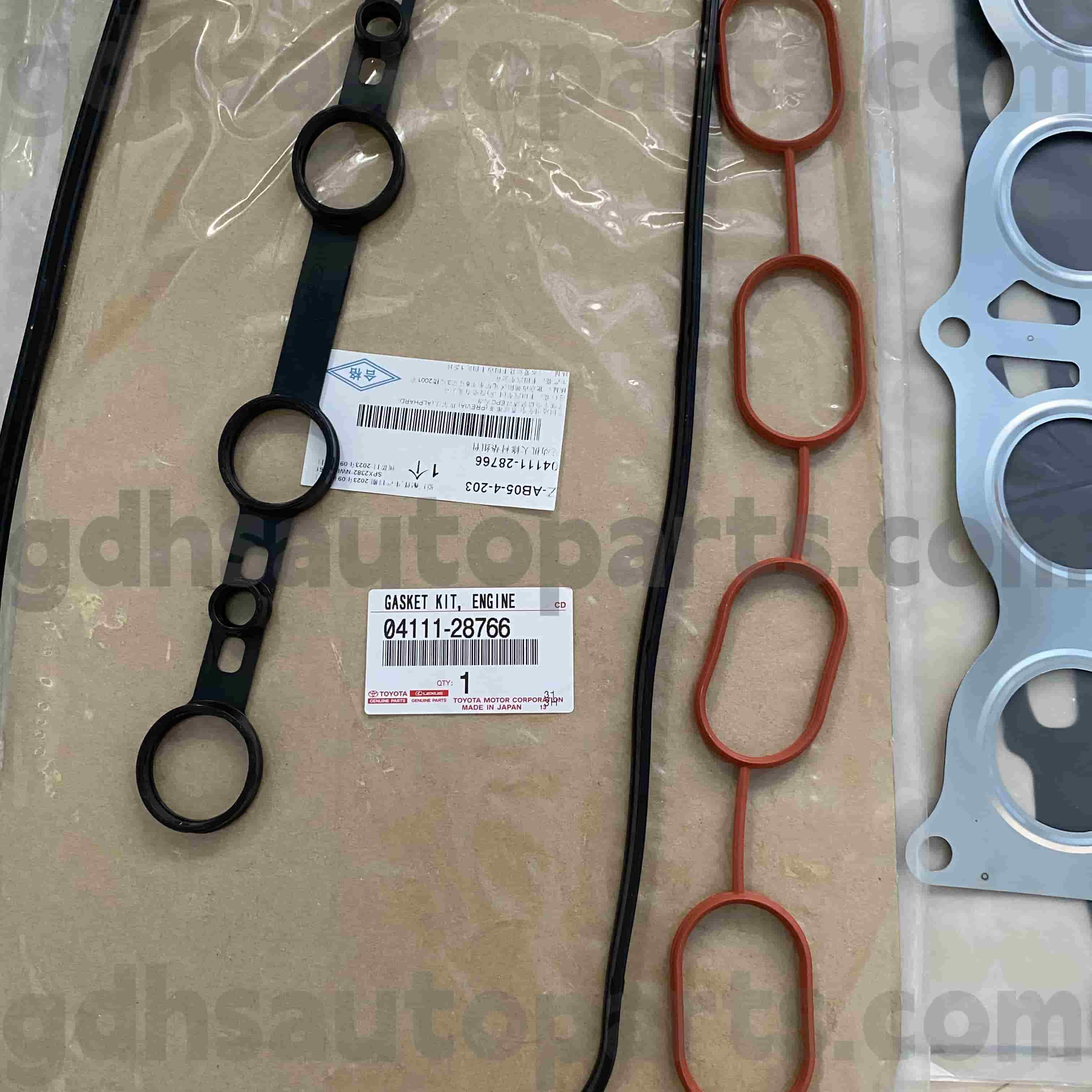04111-28766 TOYOTA ORUN PARÇALARI MOTORU REVLEHUL KİTİ PREVIA, JUSTA, ALPHARD