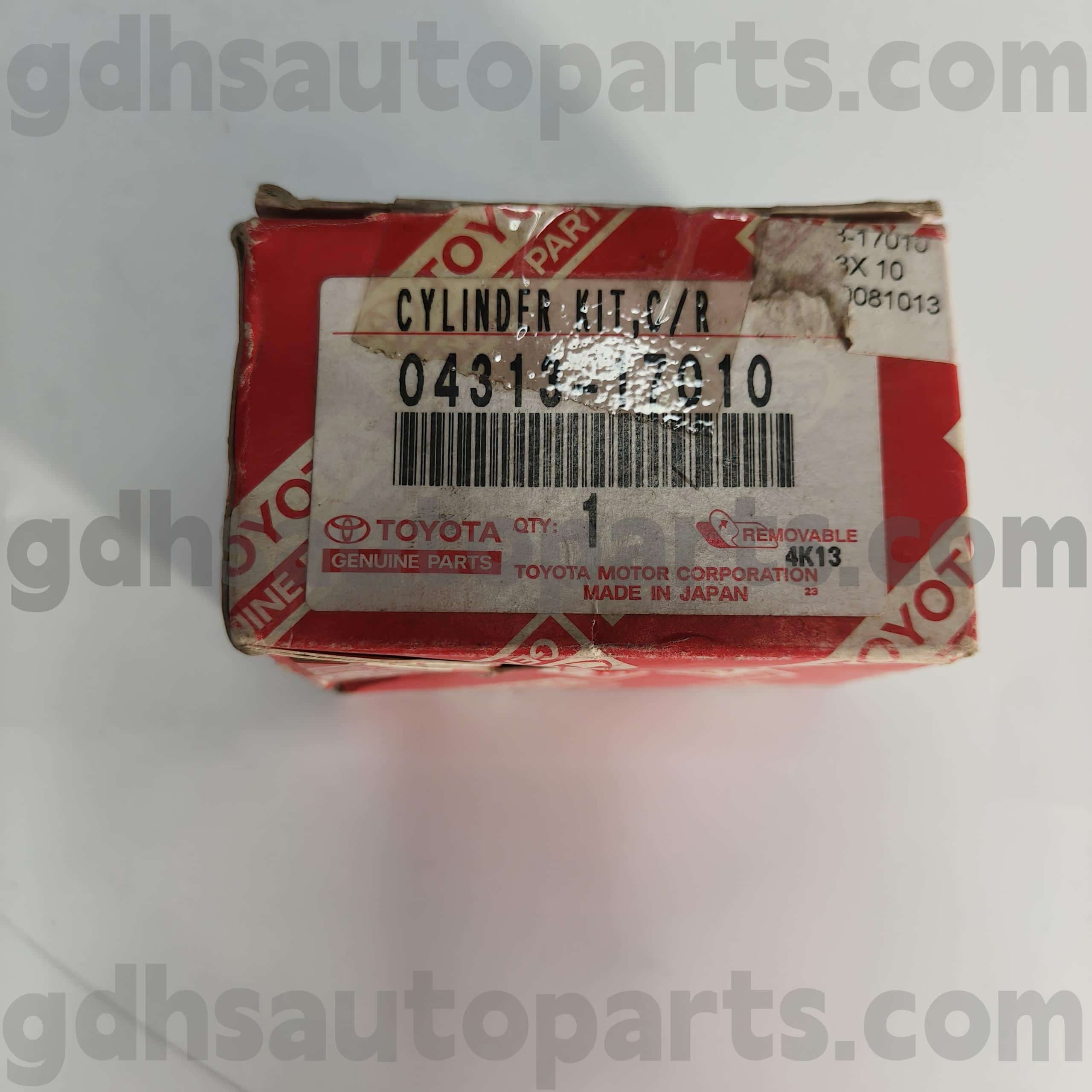 04313-17010 Toyota Orijinal Parçalar Debriyaj Slave Silindir Camry (NAP) Şasi NO. CDE120
