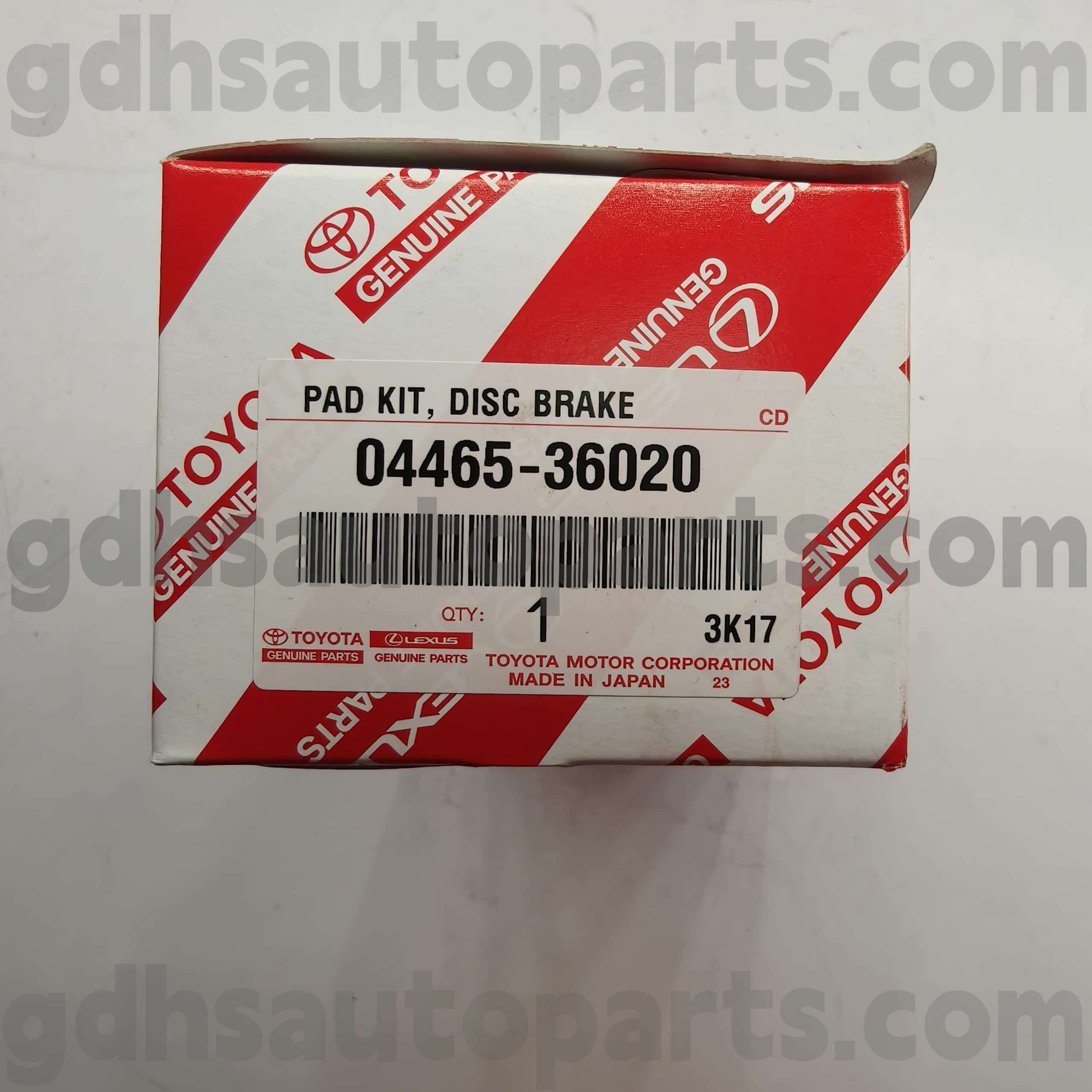 04465-36020 Toyota Orijinal Parçalar Kavma Şasi NO. HZB RZB# BB4#