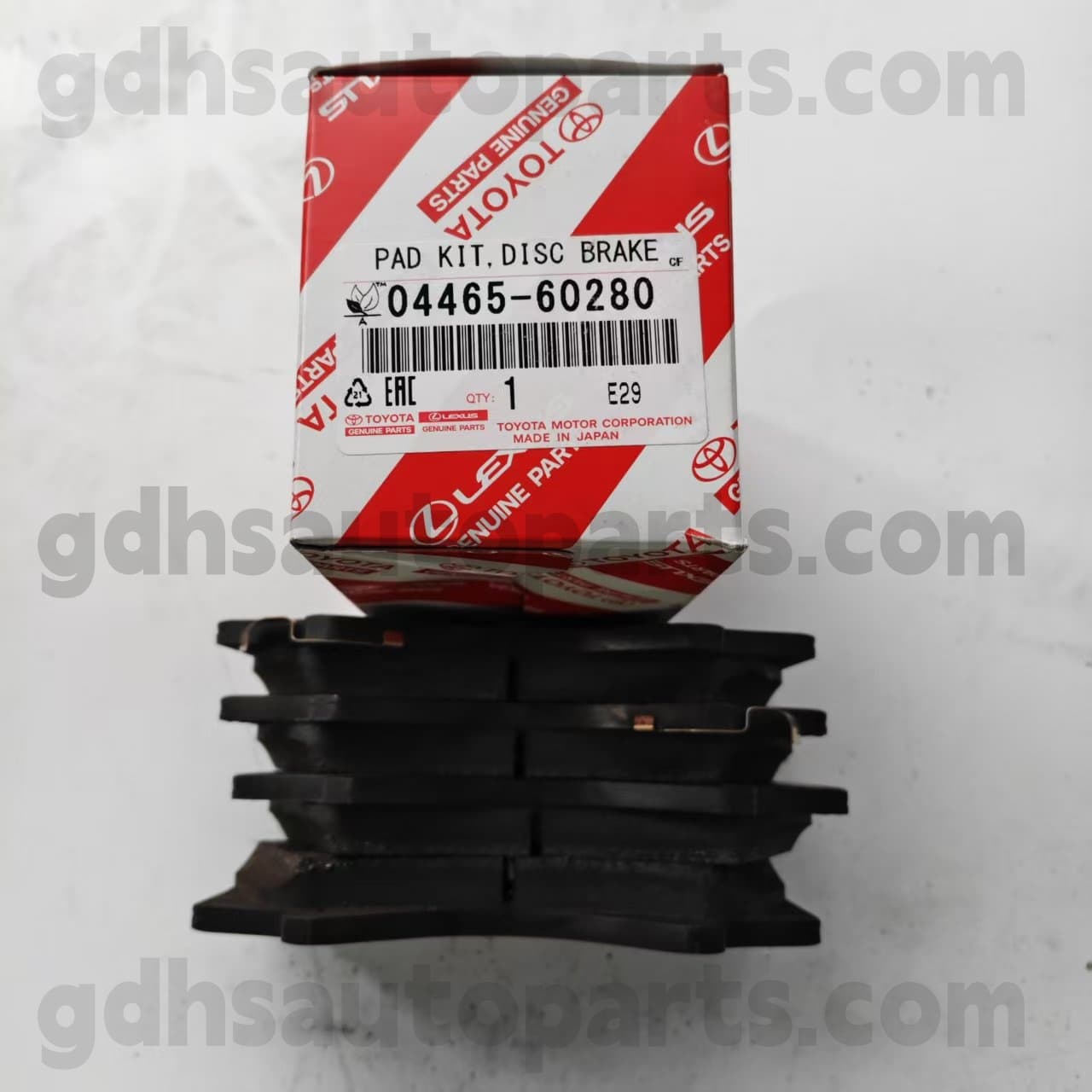 04465-60280 Toyota Orijinal Parçalar Kara Kruvazörü için Ön Fren Yedi 、 LX450D/460/570 Şasi no. UZJ200