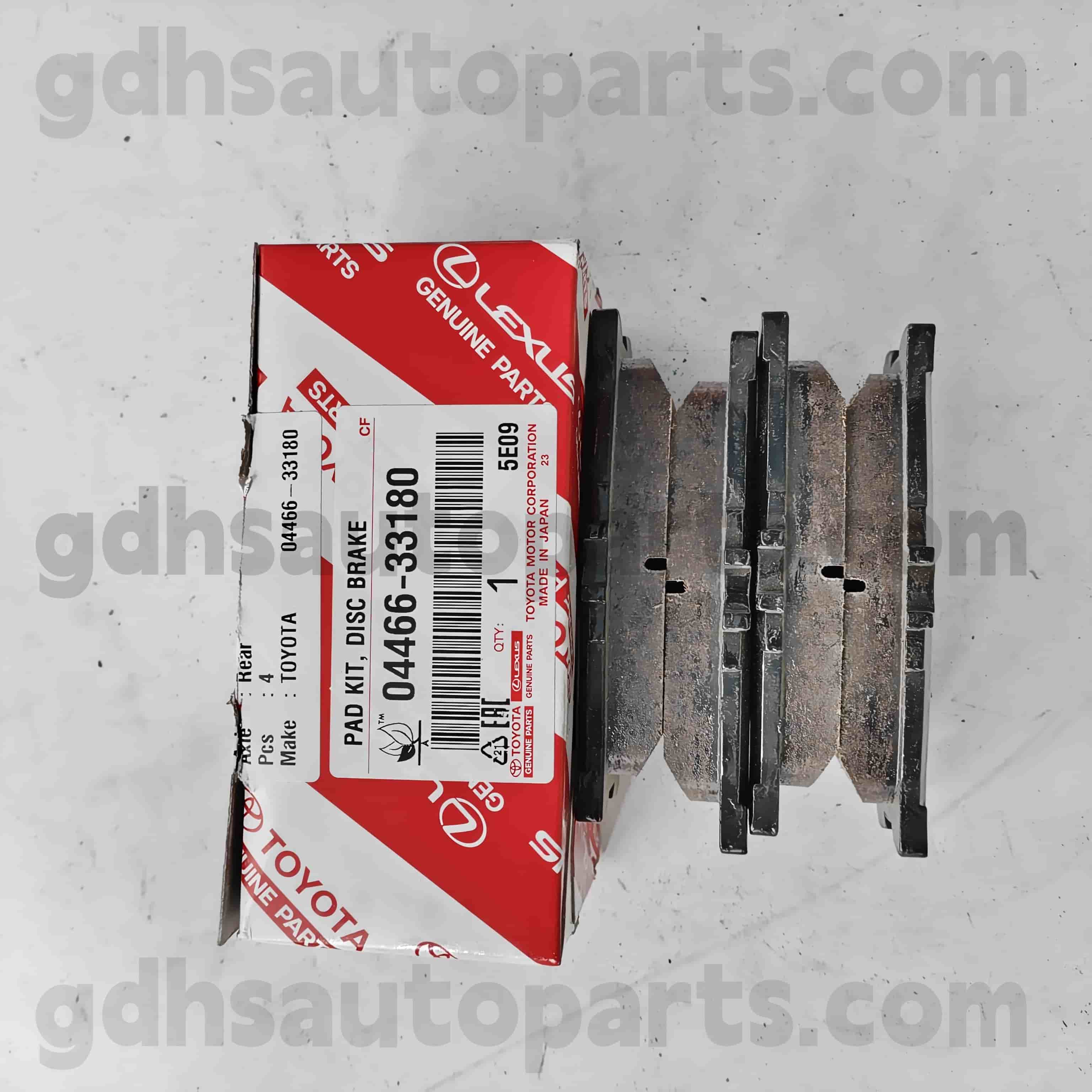 04466-33180 TOYOTA CAMRY için Orijinal Parçalar Arka Fren Yasa 、 Lexus ES240/350 Şasi no. Ahv40..jpp