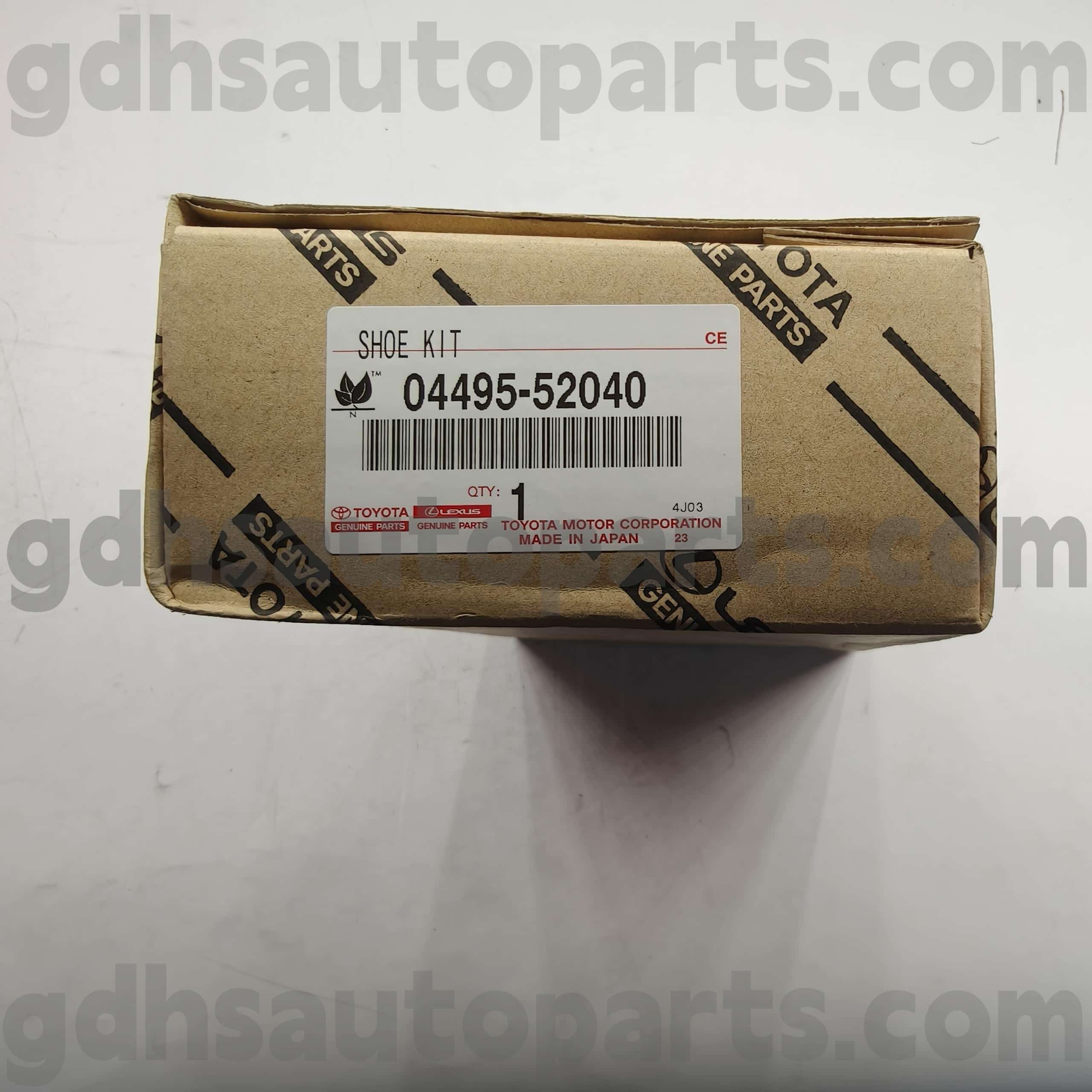 04495-52040 Toyota Celica, Toyota XA, Platz şasi no. AXP4# ZZE12#