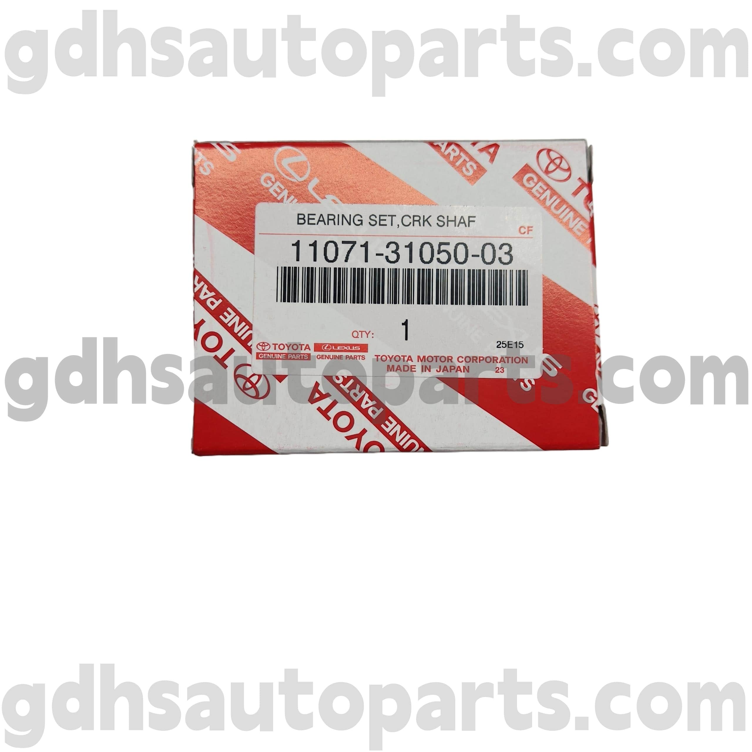 11071-31050-03 Toyota Gerçek Parçalar Tacoma için Krank Mili Yatağı, Land Cruiser Prado şasi no. GRJ150