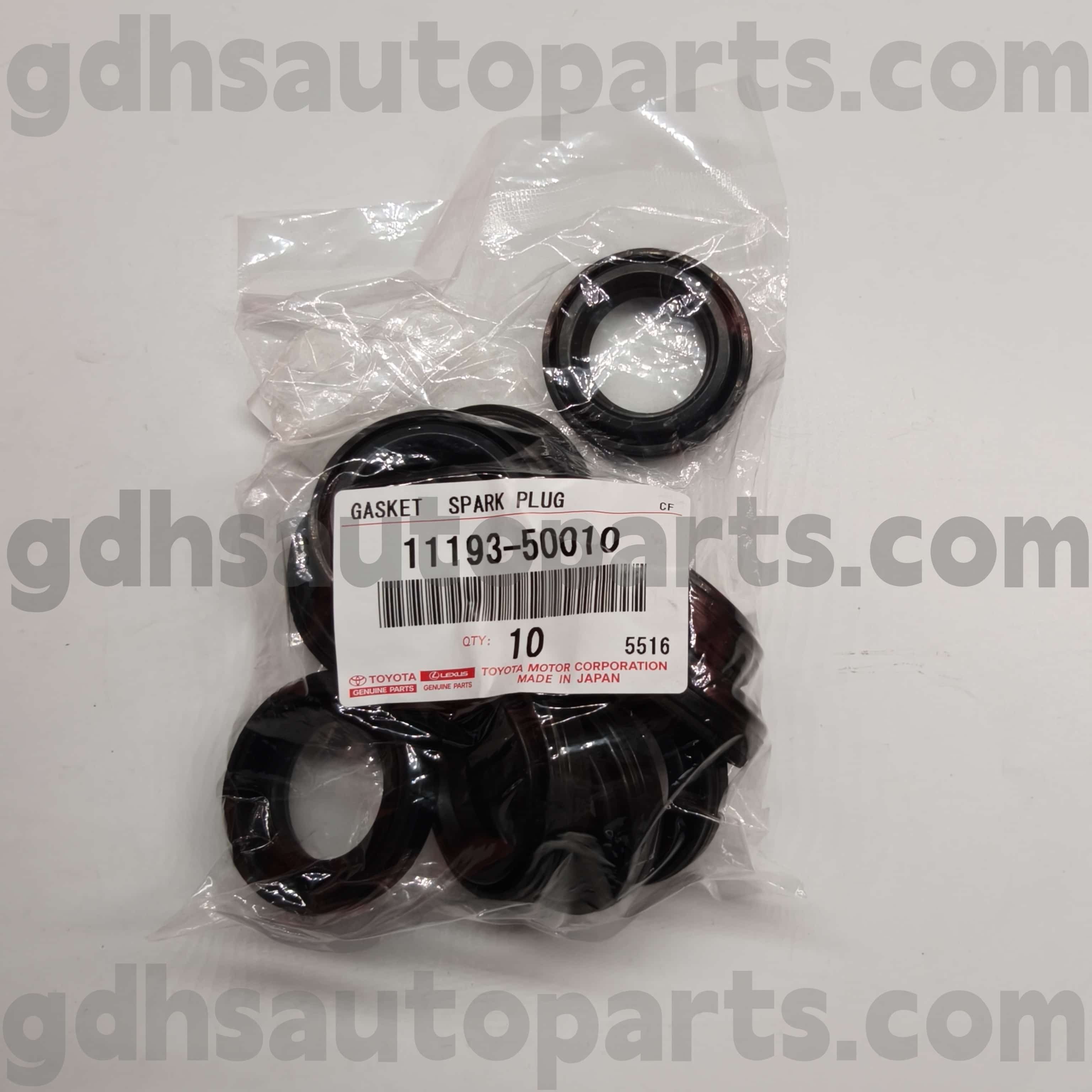 11193-50010 Toyota Orijinal Parçalar Lexus SC430 için Orijinal Buji Tüp Contası ， Lexus GS300/430 Şasi No.2UZFE..UZJ100