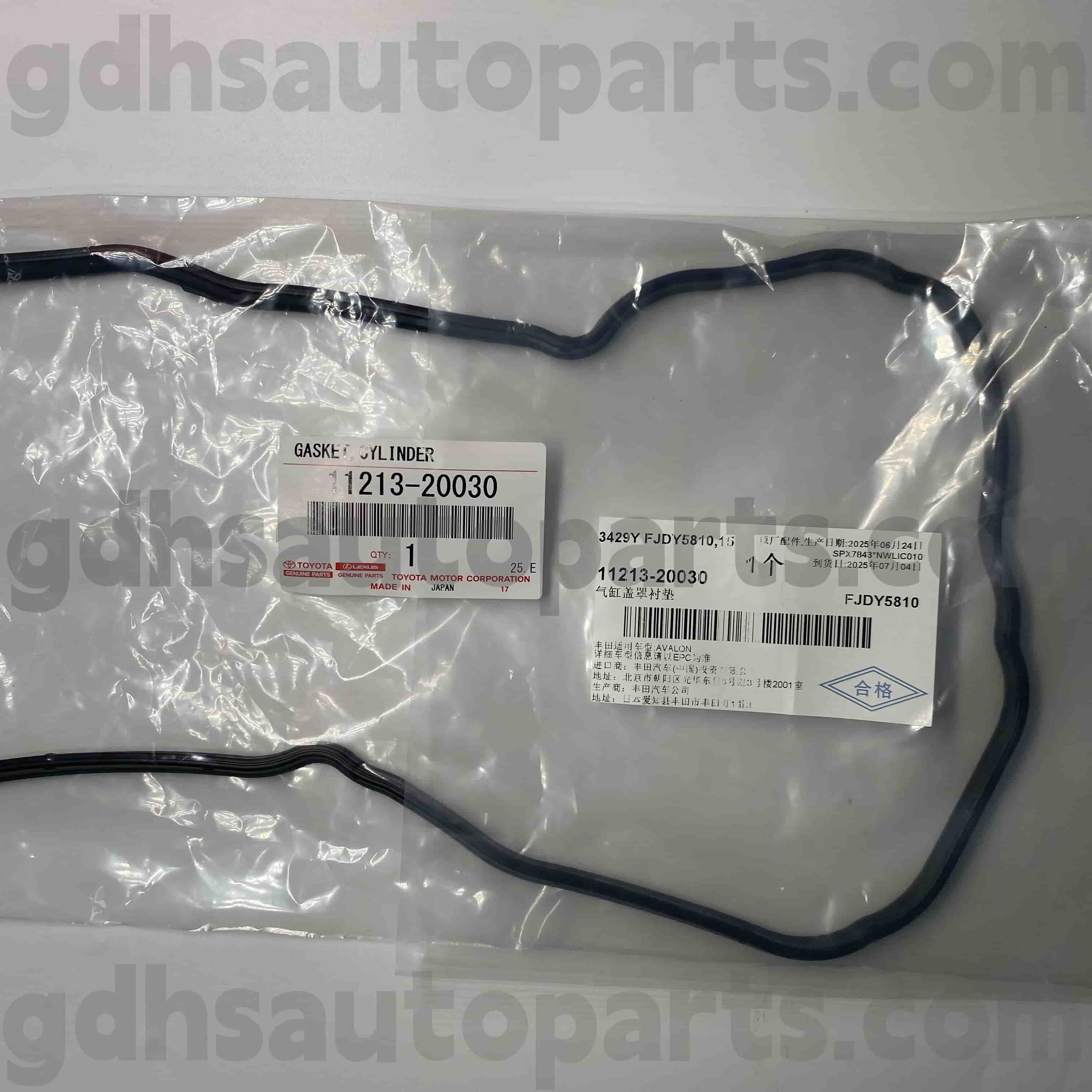 11213-20030 Toyota Orijinal Parçalar Sağ valf Kluger HV, Harrier, Lexus ES300/330 Şasi NO. MCV30 MCU35 MNH10
