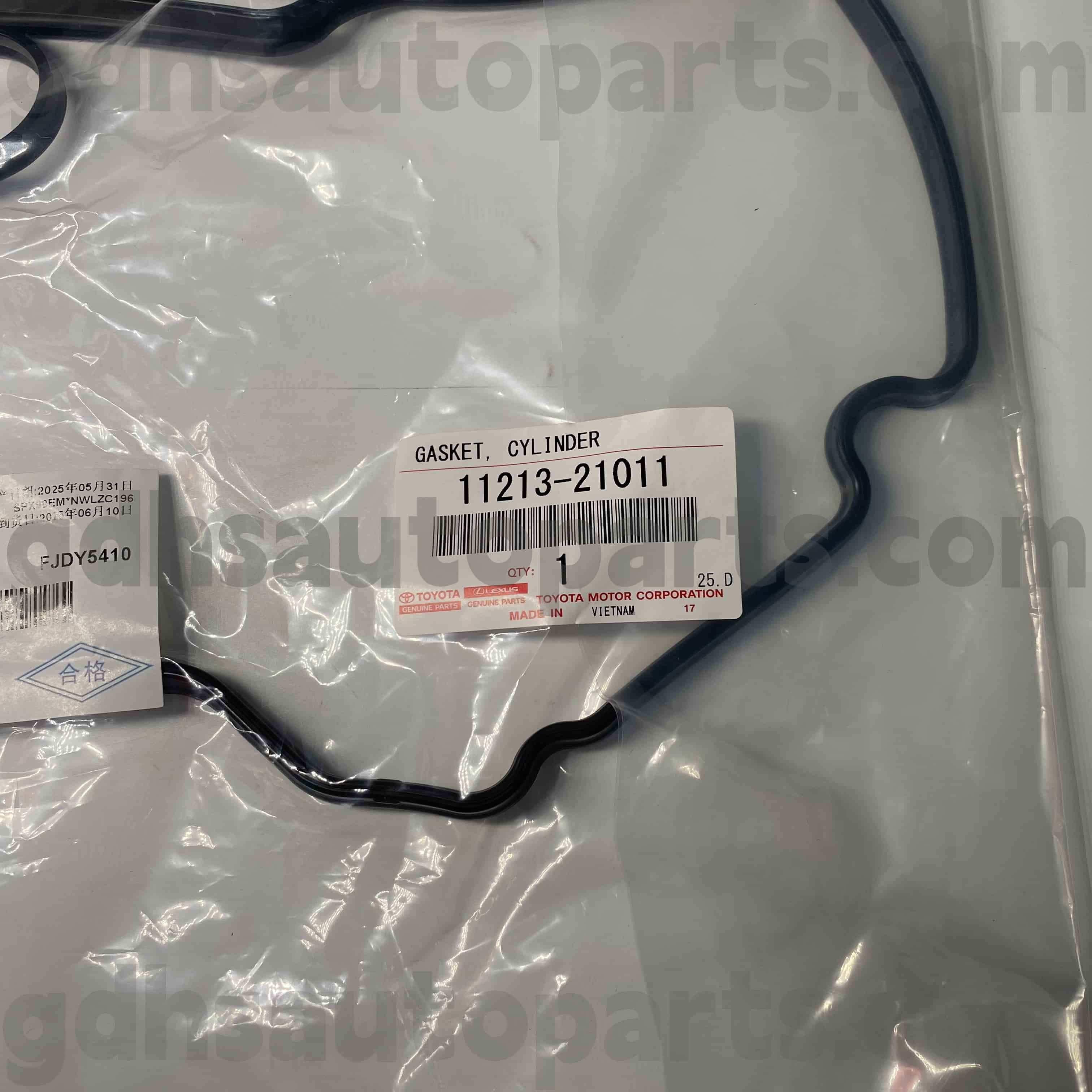 11213-21011 Toyota Orijinal Parçalar Valf Kapağı Corolla Spacio, Prius, Yaris şasi no. NHW20 NCP90 92