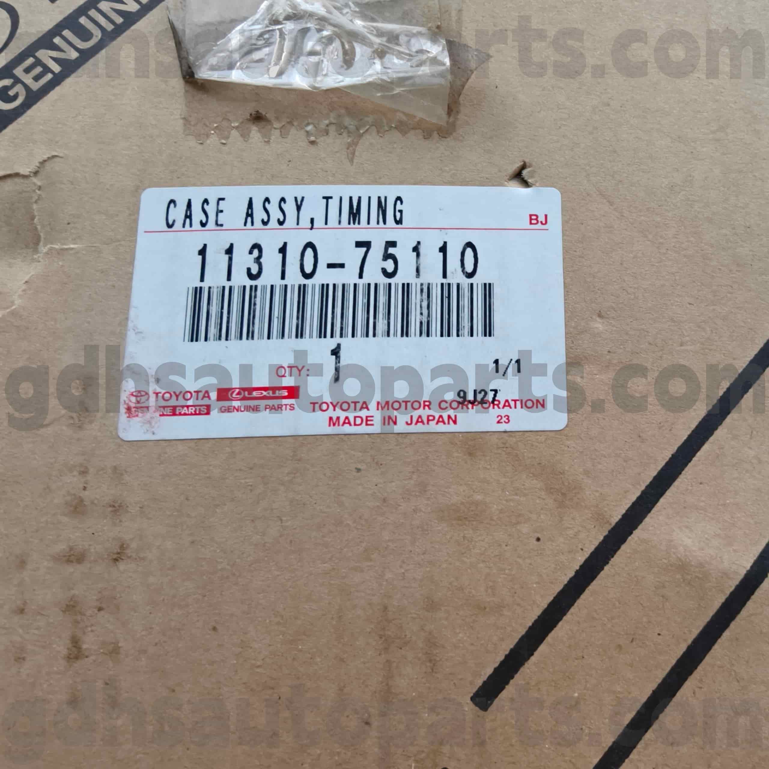 11310-75110 Toyota Orijinal Parçaları LAND CRUISER PRADO için Zamanlama Kapağı, TACOMA Şasi NO.TRJ150