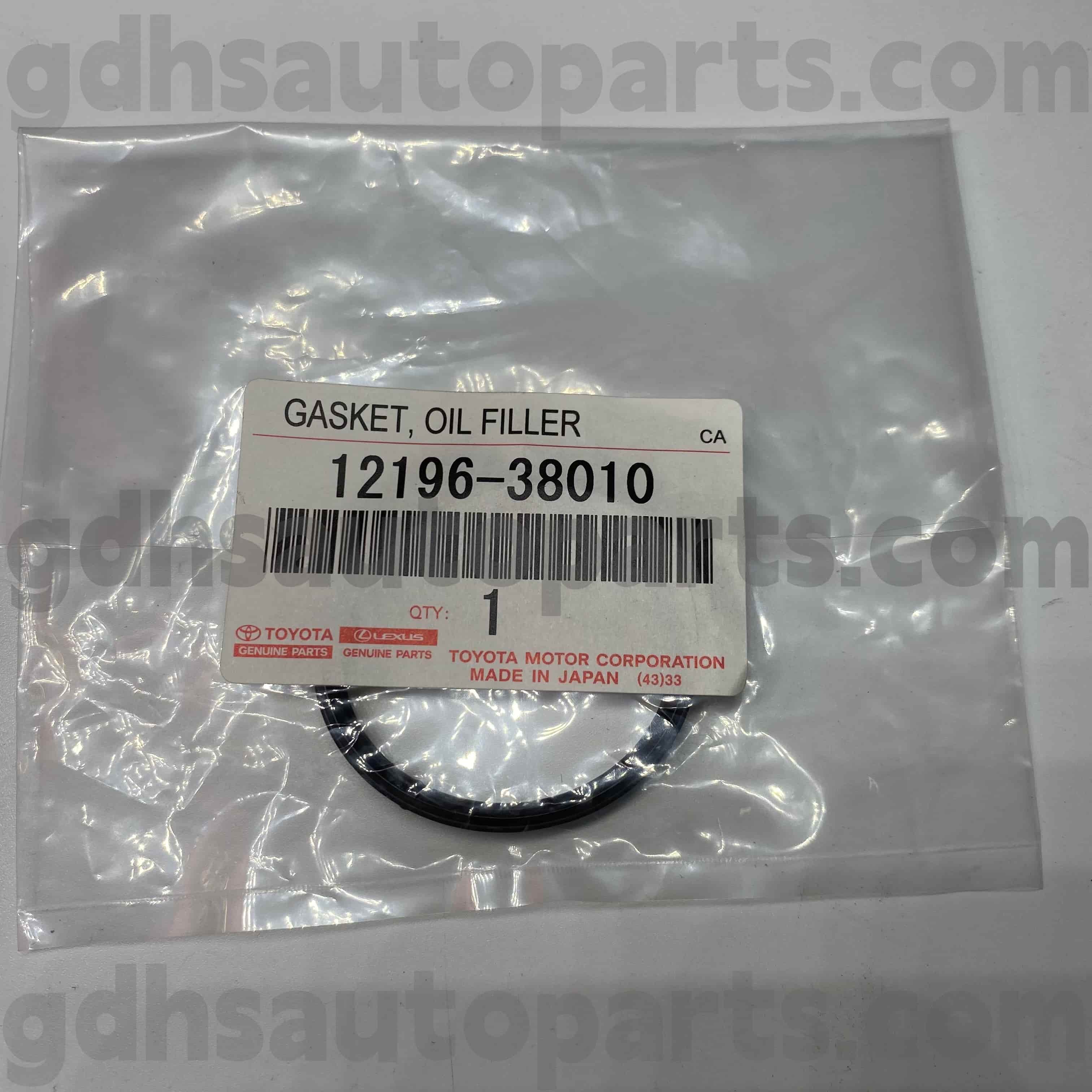 12196-38010 Toyota Orijinal Parçalar LAND CRUISER, TACOMA, LEXUS LS600HL Şasi NO.GRJ150 için Yağ Doldurma Kapağı
