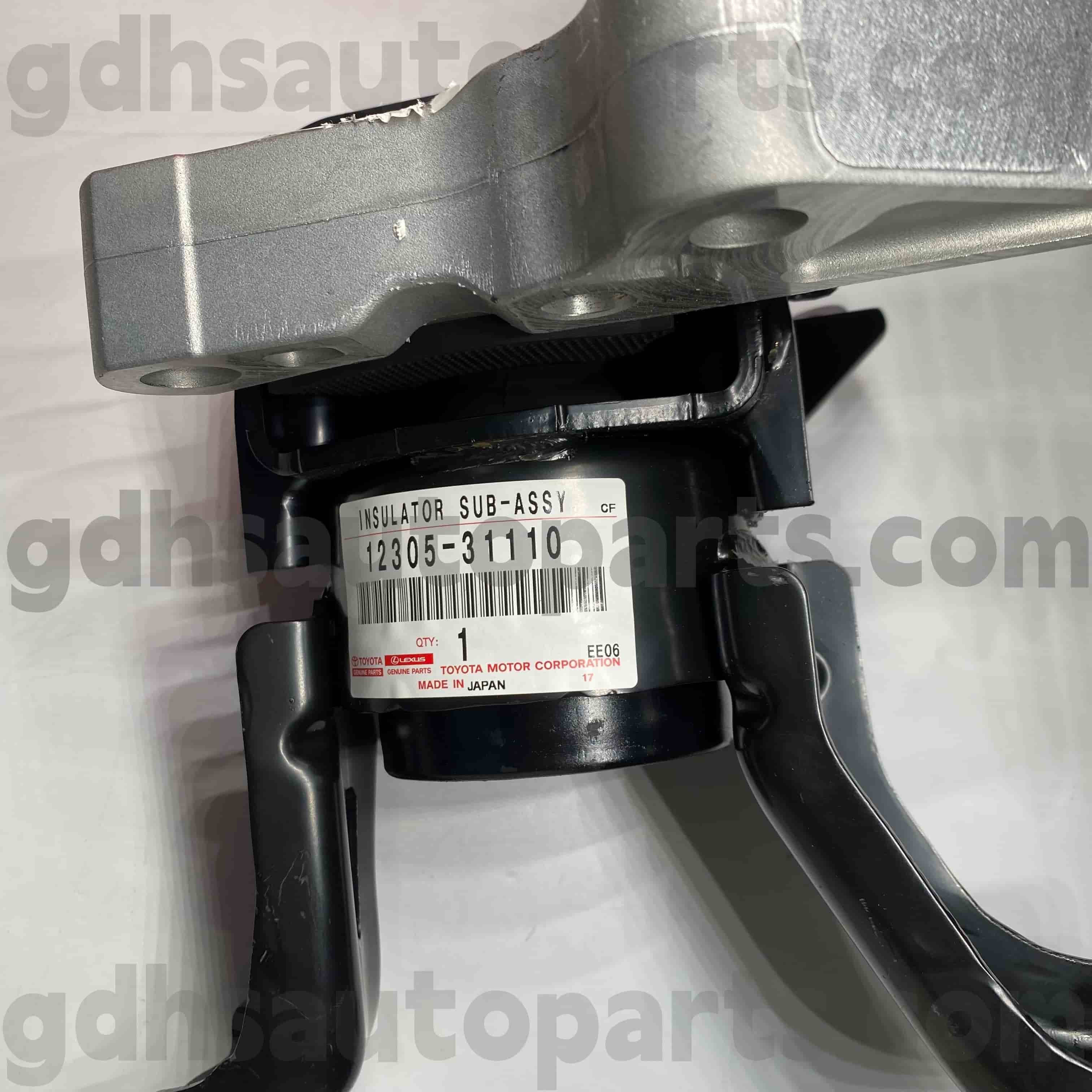 12305-31110 Toyota Orijinal Parçaları ALPHARD için Sağ Motor Takozu, LEXUS LM350/LM300H Şasi NO.GGH30