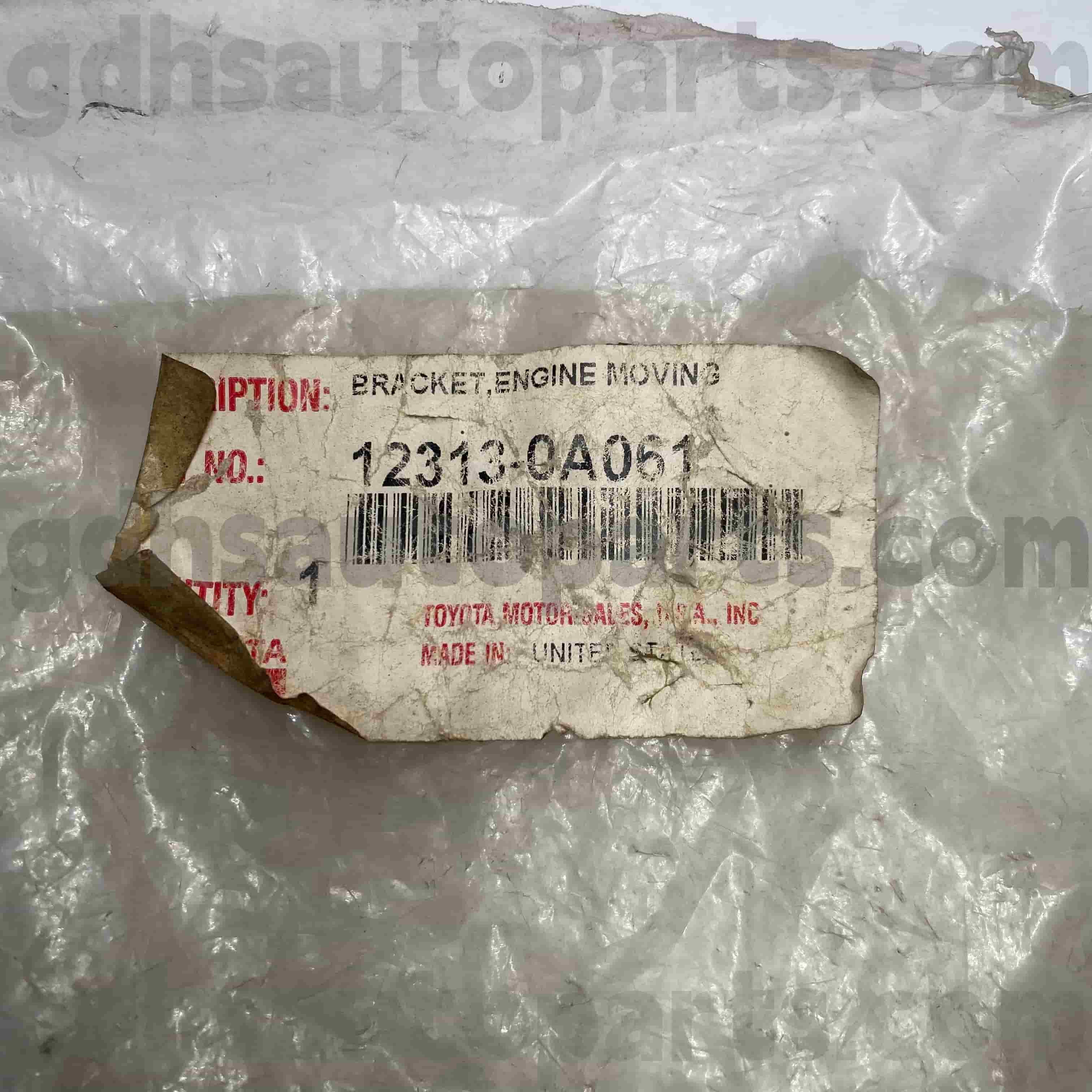 12313-0A061 Toyota Orijinal Parçalar SIENNA Şasi için Motor Takozu NO.MCL25