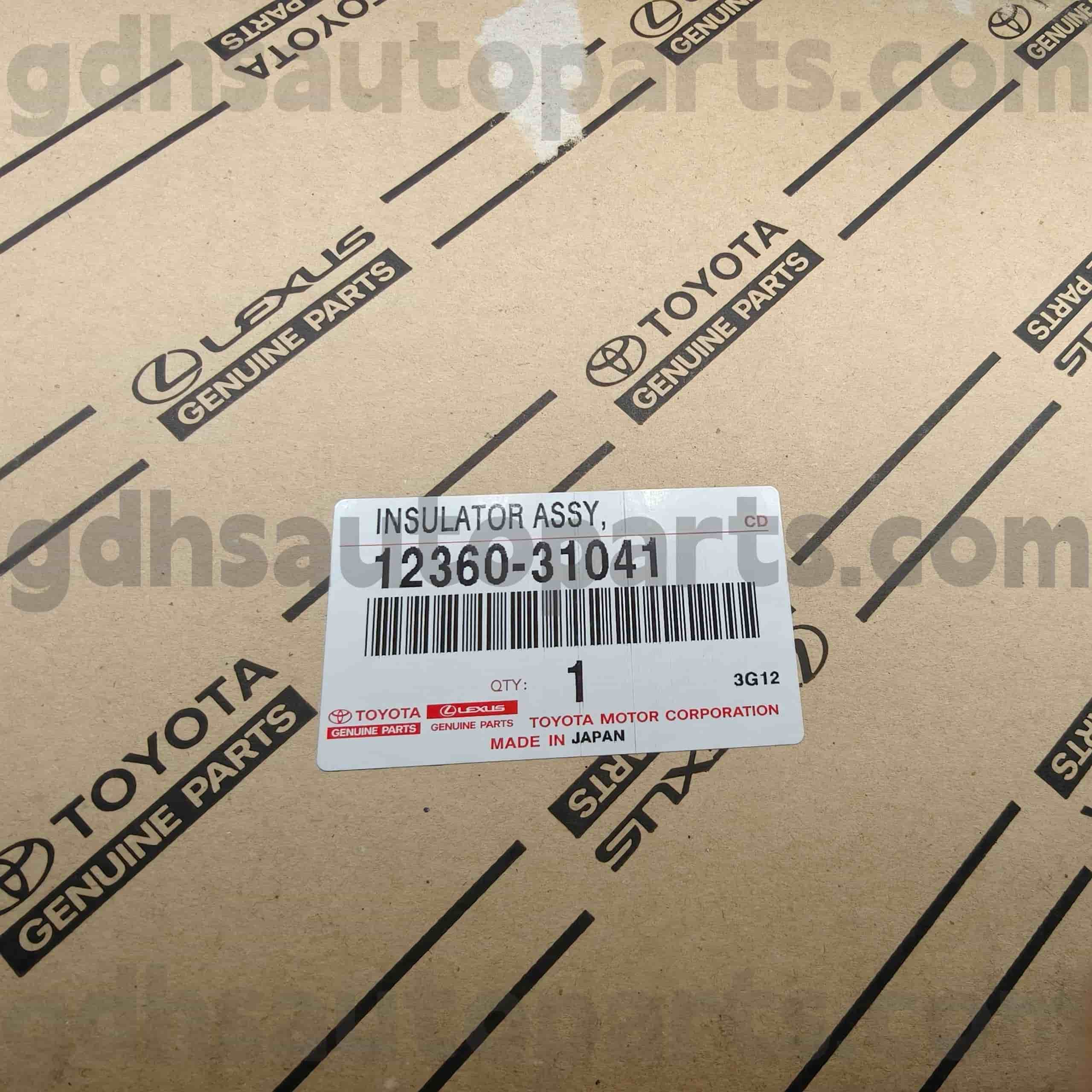 12360-31041 Toyota Orijinal Parçaları HIGHLANDER Şasi için Ön Motor Takozu NO.2GRFE..GSU4#