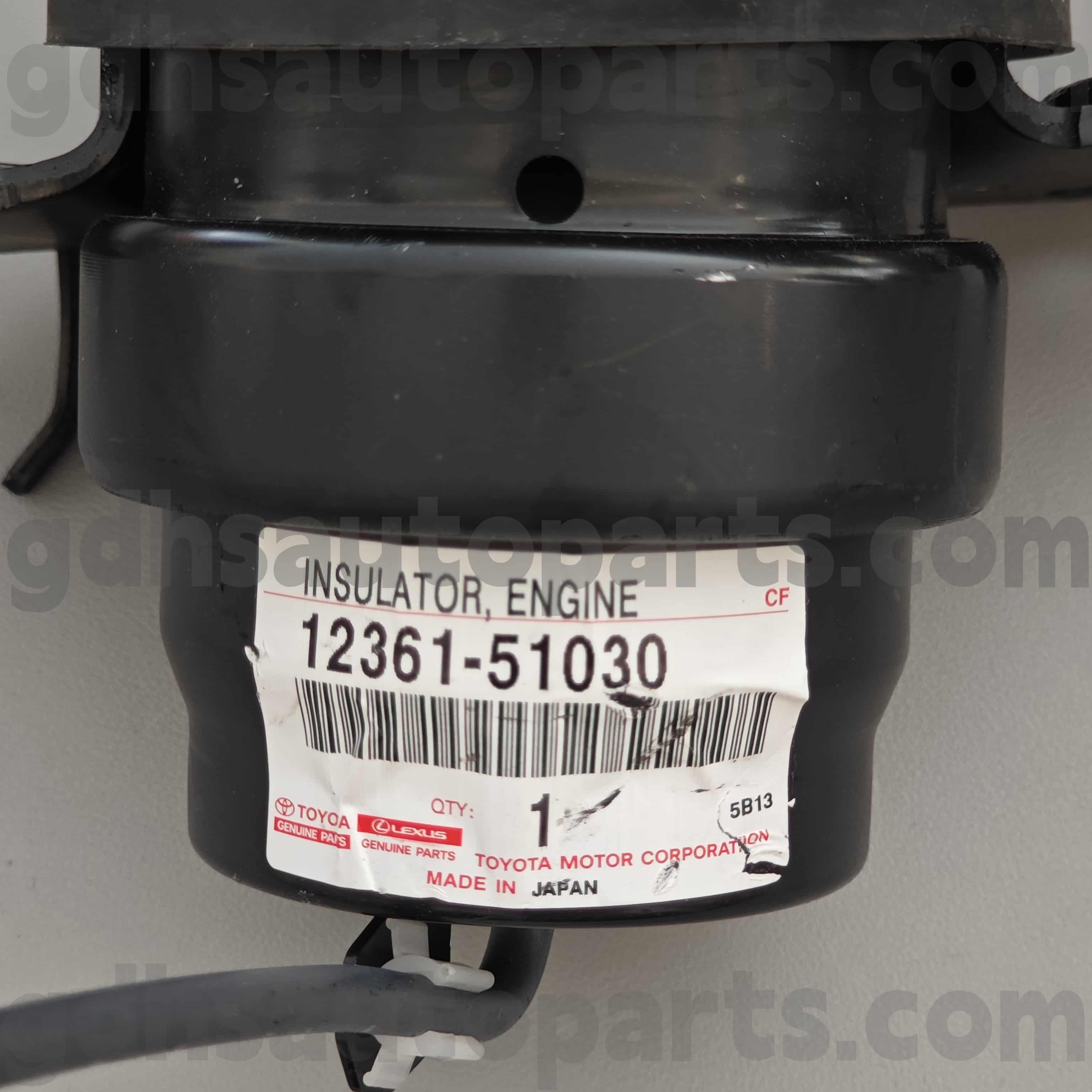 12361-51030 Toyota Orijinal Parçalar Land Cruiser, LX450D/570 için ön motor montajları