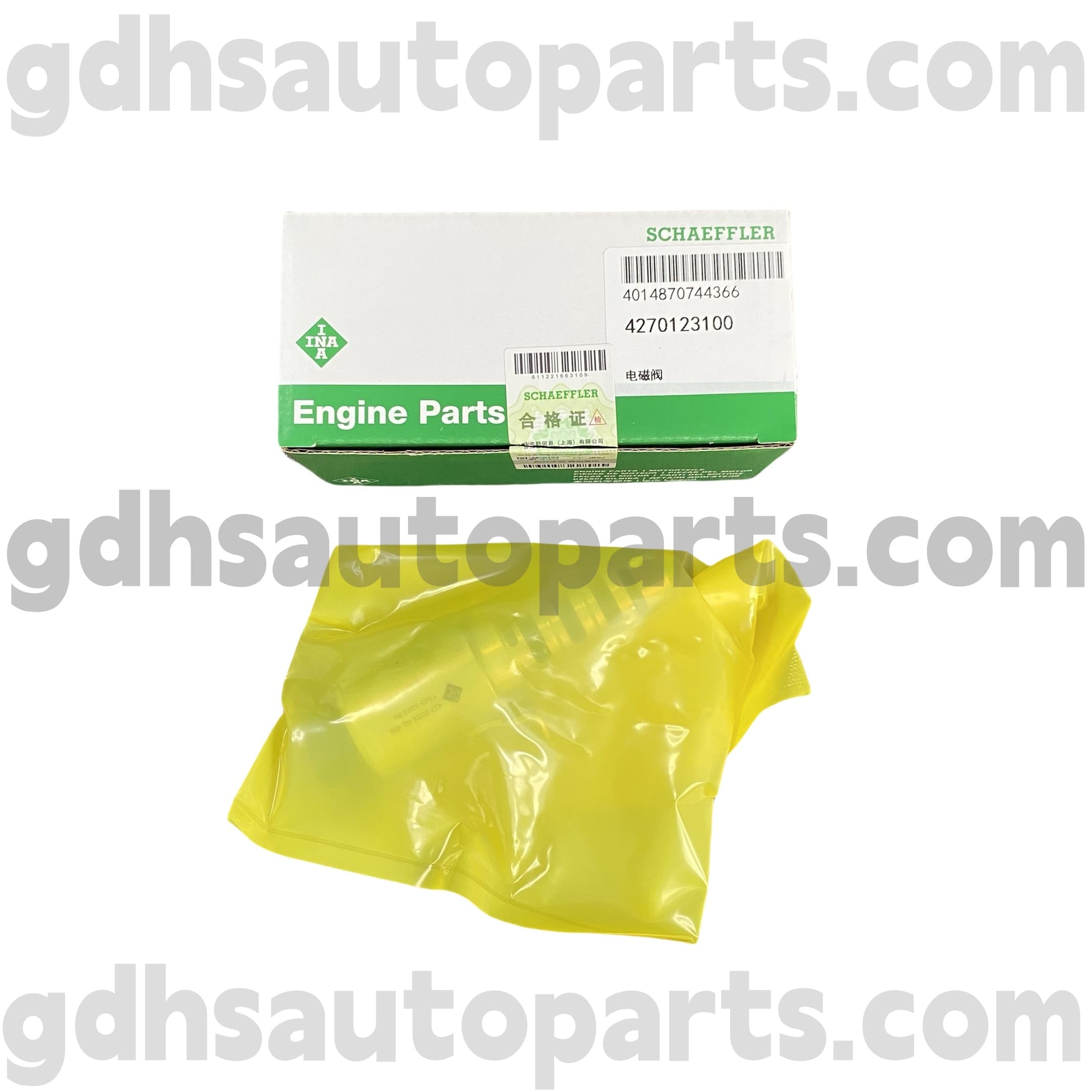4270123100 Schaeffler Ina Emme Eksantrik Mili Pozisyonu Range Rover Evoque için Solenoid, Land Rover Freelander 2, Range Rover OE no. LR024995