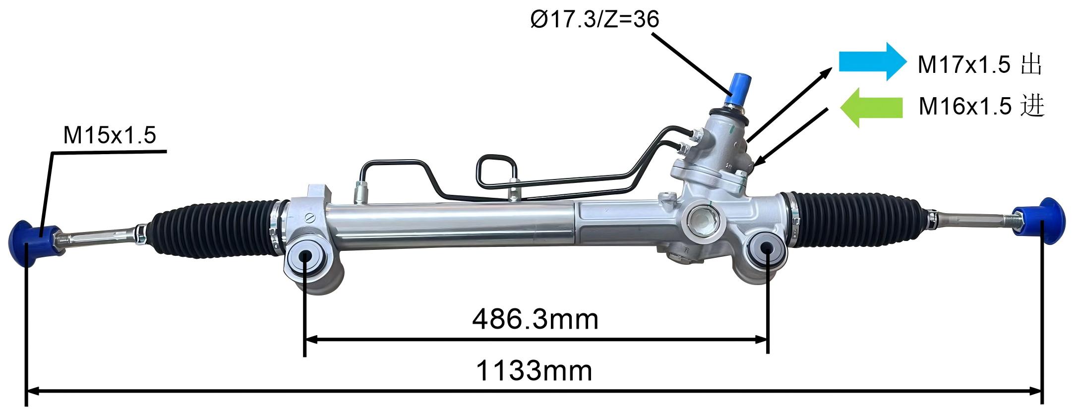 44200-06280 Otomotiv Direksiyon Dişlisi