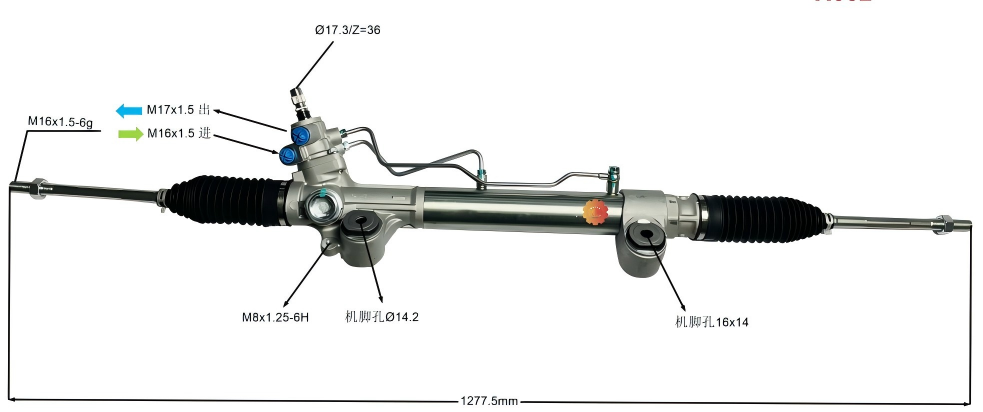 44200-0k721 Otomotiv Direksiyon Dişlisi