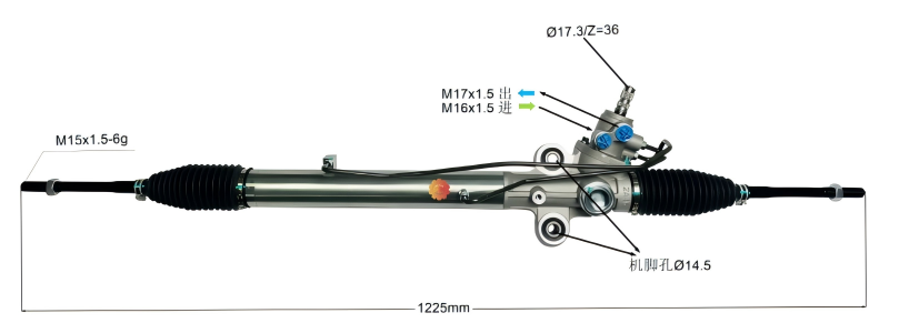 44200-26233 Otomotiv Direksiyon Dişlisi