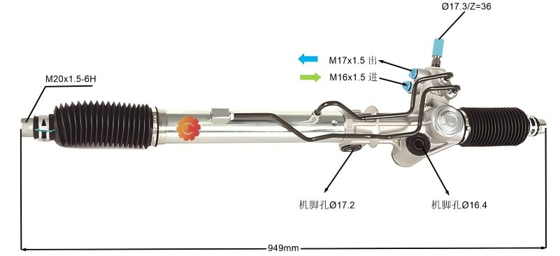 44250-60012 Otomotiv Direksiyon Dişlisi