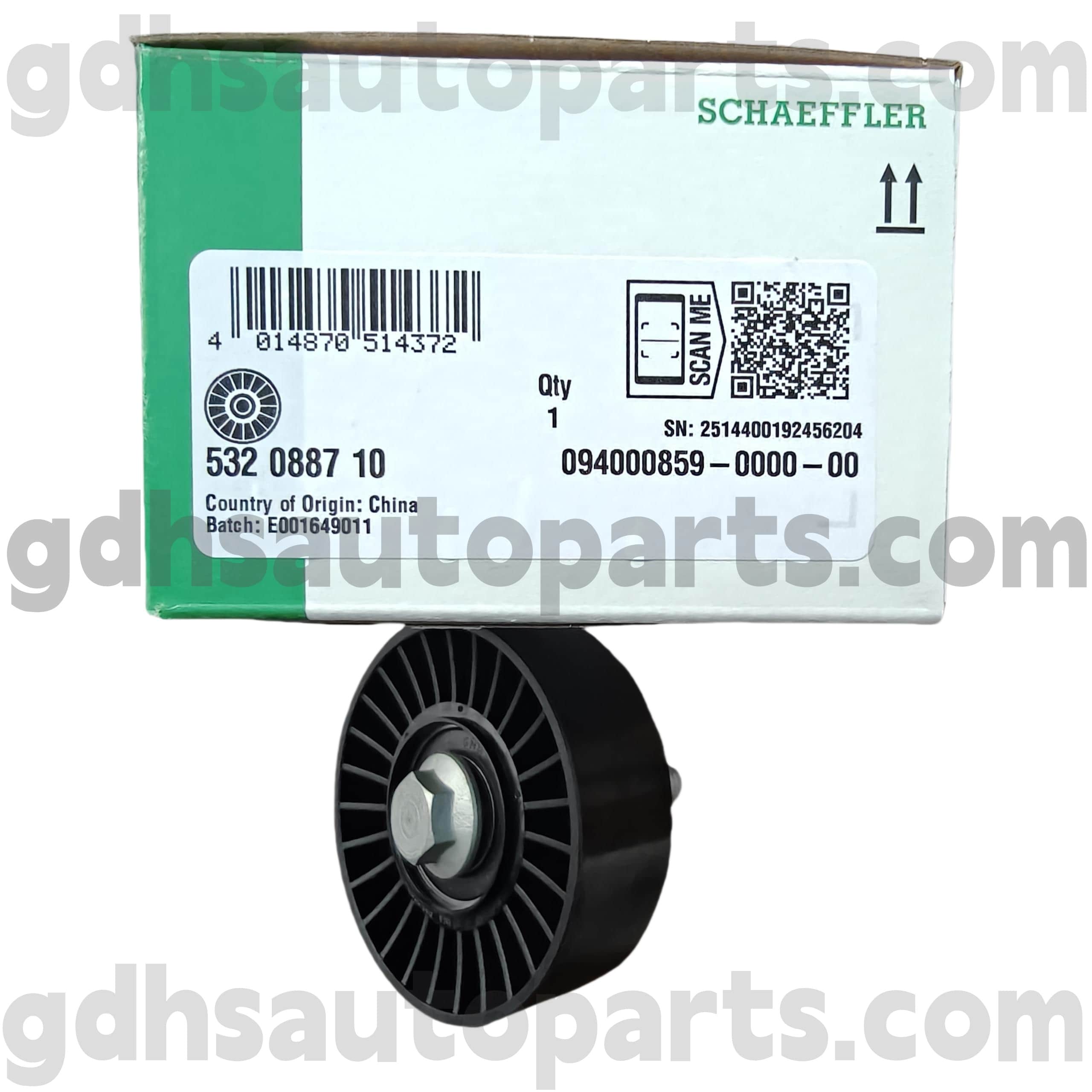 5320887100 Schaeffler Ina Range Rover Velar için Zamanlama Kemeri Kasnağı, Yeni Range Rover Evoque, Range Rover Evoque OE No.LR071758