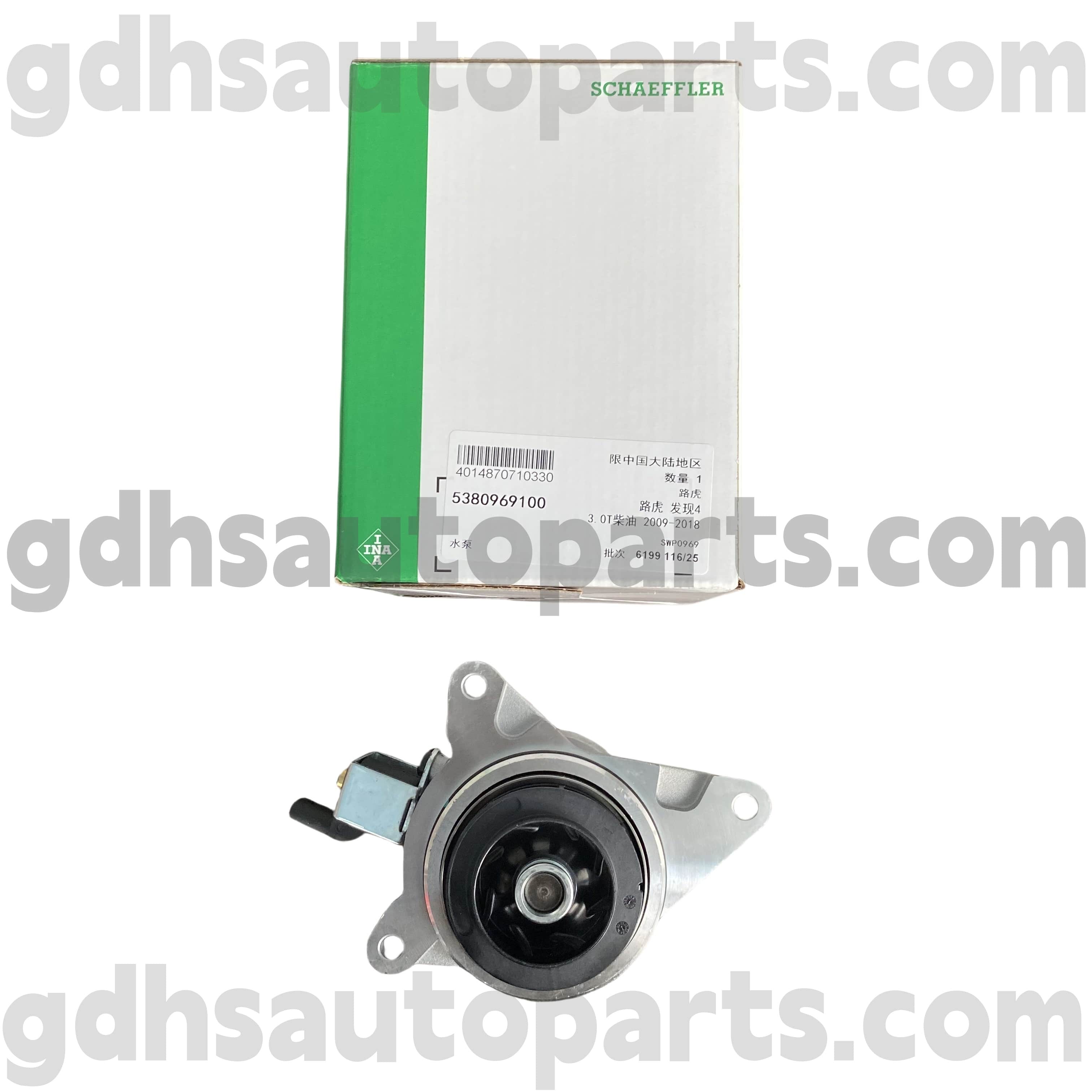 5380969100 Schaeffler Range Rover için Ina Su Pompası, Range Rover Sport, Land Rover Discovery 4, Range Rover Velar OE No.LR089625