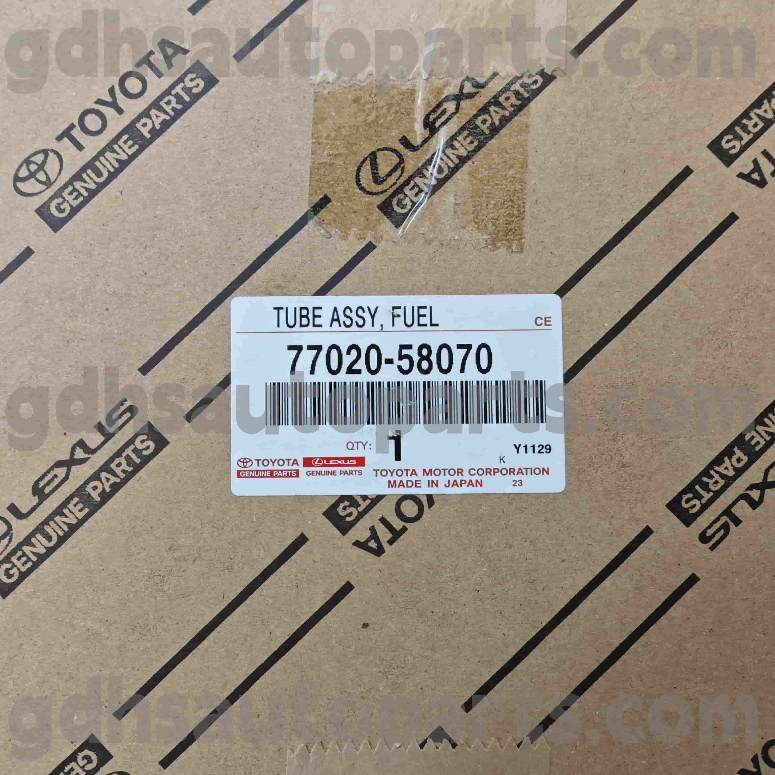 77020-58070 Toyota Gerçek Parçalar Alphard/Vellfire için Yakıt Pompası 、 Lexus LM350/LM300H şasi no. GGH30