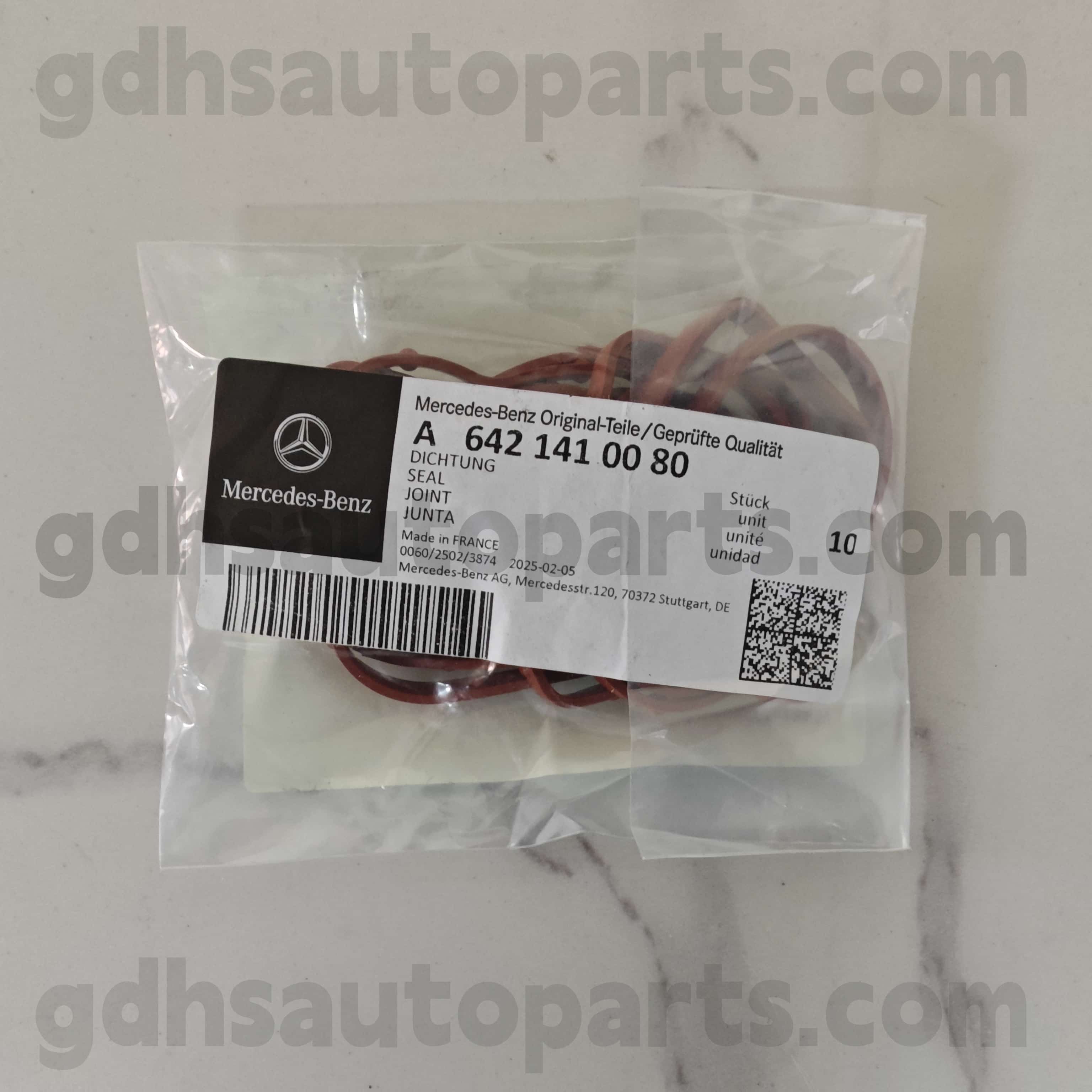 A 642 14100 80 Mercedes-Benz Orijinal Parçalar 642855 OM642 ， 642890 OM642，642820 642，642868 OM642，642887 OM642