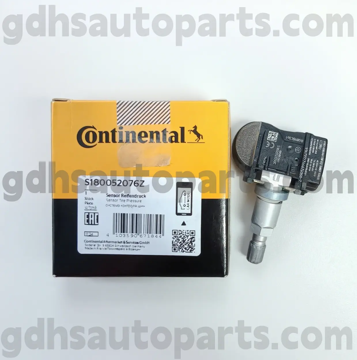 S180052076Z Continental Lastik Basınç İzleme Sensörü Range Rover, Range Rover Sport, Land Rover Discovery 4, Range Rover Velar OE no. LR070840